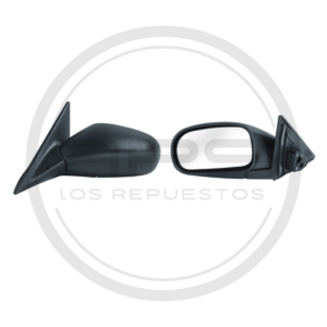 ESPEJO PUERTA IZQUIERDA NEGRO MANUAL CHEVROLET AVEO EMOTION MODELO 2006 AL 2013