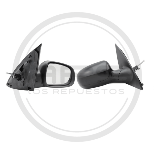 ESPEJO PUERTA DERECHA NEGRO GUAYA CHEVROLET CORSA EVOLUTION MODELO 2003 AL 2007