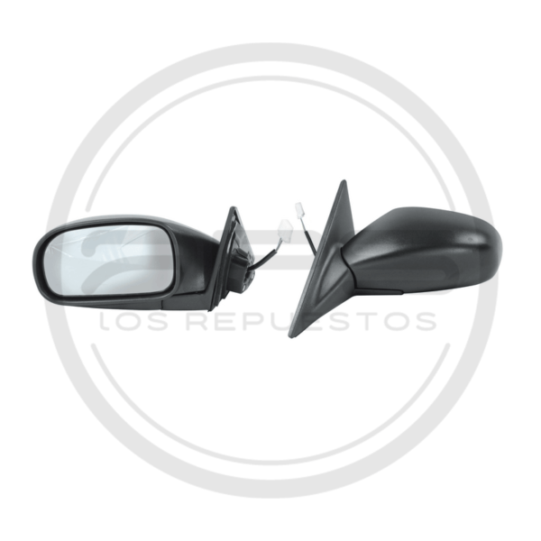 ESPEJO PUERTA IZQUIERDA NEGRO ELECTRICO CHEVROLET ESTEEM MODELO 1996 AL 2004
