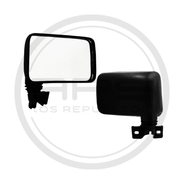 ESPEJO PUERTA DERECHA NEGRO CHEVROLET LUV 1600 MODELO 1981 AL 1988
