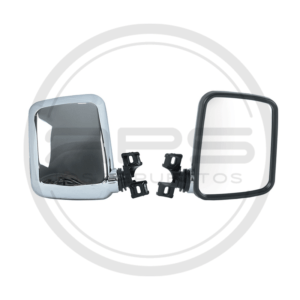 ESPEJO PUERTA IZQUIERDA CROMADO CHEVROLET  LUV 2300 MODELO 1989 AL 1997