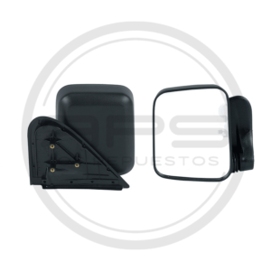 ESPEJO PUERTA DERECHA NEGRO MANUAL CHEVROLET LUV 2300 MODELO 1998 AL 2005