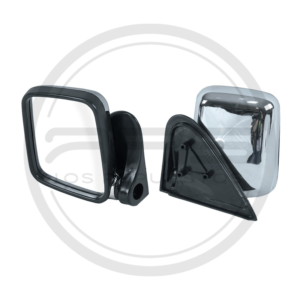 ESPEJO PUERTA DERECHO CROMADO MANUAL CHEVROLET LUV 2300 MODELO 1998 AL 2005