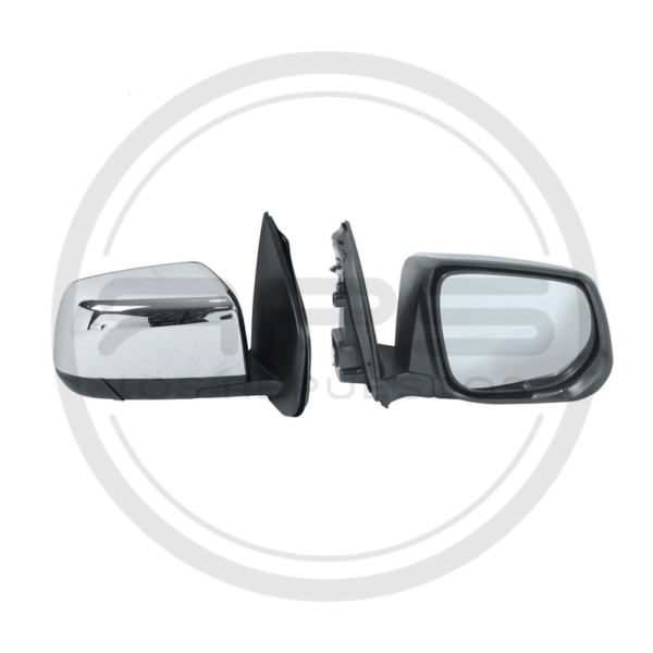 ESPEJO PUERTA DRERECHA CROMADO ELECTRICO CHEVROLET LUV D-MAX MODELO 2014