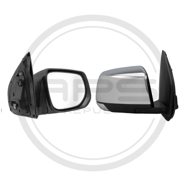 ESPEJO PUERTA DERECHA CROMADO ELECTRICO CON LED CHEVROLET LUV D-MAX MODELO 2014