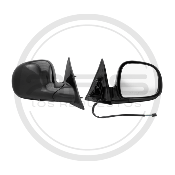 ESPEJO PUERTA DERECHA NEGRO ELECTRICO CHEVROLET MINI BLAZER MODELO 1995 AL 1998