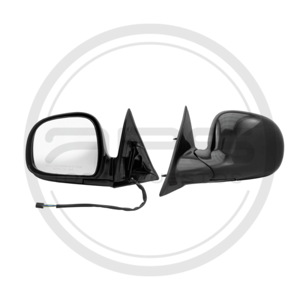 ESPEJO PUERTA IZQUIERDA NEGRO ELECTRICO CHEVROLET MINI BLAZER MODELO 1995 AL 1998