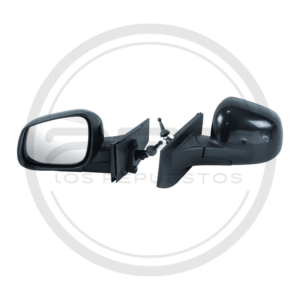 ESPEJO PUERTA IZQUIERDA NEGRO GUAYA CHEVROLET SPARK GT/BEAT MODELO 2011 AL 2020