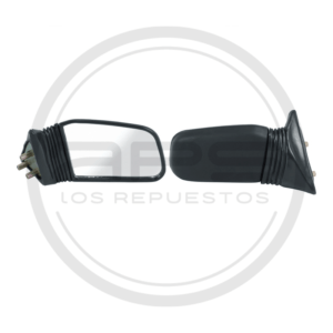 ESPEJO PUERTA IZQUIERDA NEGRO MANUAL CHEVROLET SPRINT MODELO 1985