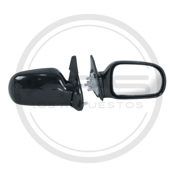 ESPEJO PUERTA DERECHA NEGRO MANUAL CHEVROLET SWIFT MODELO 1991
