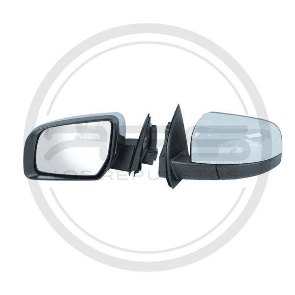 ESPEJO PUERTA IZQUIERDA CROMADO ELECTRICO FORD RANGER MODELO 2013 AL 2016