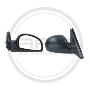 ESPEJO PUERTA DERECHA NEGRO MANUAL HYUNDAI ACCENT GYRO MODELO 2003 AL 2005