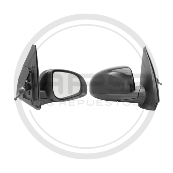 ESPEJO PUERTA DERECHA NEGRO GUAYA HYUNDAI I10 MODELO 2012 AL 2015