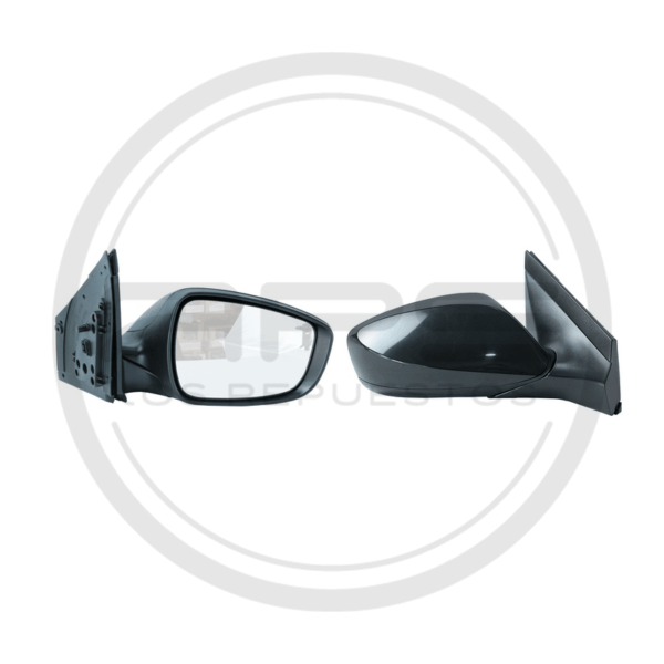 ESPEJO PUERTA DERECHA NEGRO ELECTRICO HYUNDAI ACCENT I25 MODELO 2012