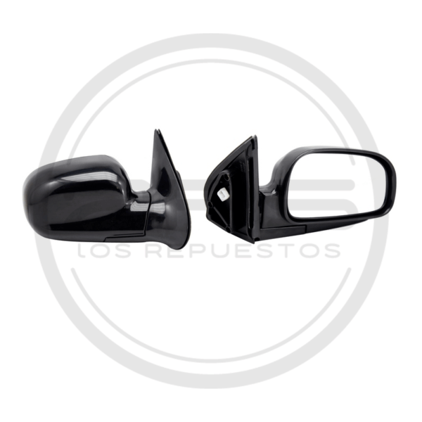 ESPEJO PUERTA DERECHA NEGRO ELECTRICO HYUNDAI SANTA FE MODELO 2000 AL 2006
