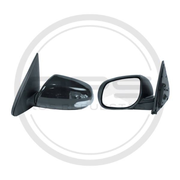ESPEJO PUERTA IZQUIERDA NEGRO ELECTRICO CON LED KIA CERATO FORTE MODELO 2009 AL 2011