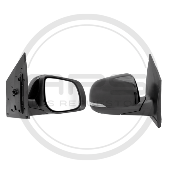 ESPEJO PUERTA DERECHO NEGRO ELECTRICO CON LED KIA PICANTO ION MODELO 2012 AL 2016