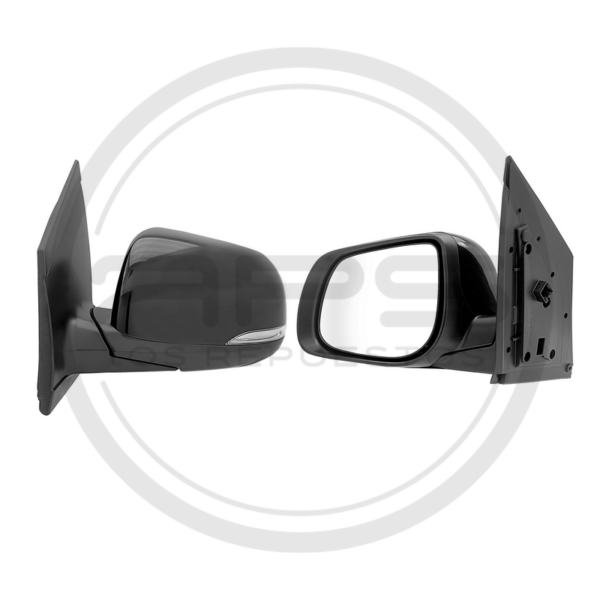 ESPEJO PUERTA IZQUIERDA NEGRO ELECTRICO CON LED KIA PICANTO ION MODELO 2012 AL 2016