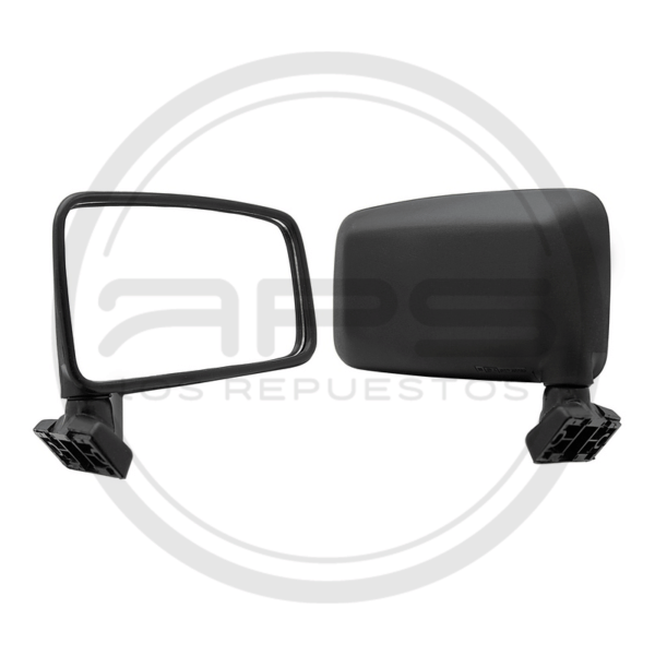 ESPEJO PUERTA DERECHA NEGRO MANUAL RENAULT R18/R4 MASTER MODELO 1981