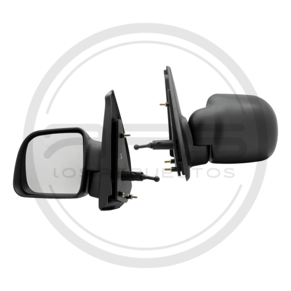 ESPEJO PUERTA IZQUIERDA NEGRO GUAYA RENAULT KANGOO MODELO 1997 AL 2001