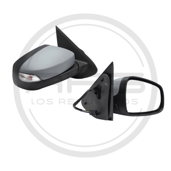ESPEJO PUERTA DERECHA ELECTRICO CON LUZ RENAULT LOGAN/SANDERO MODELO 2016