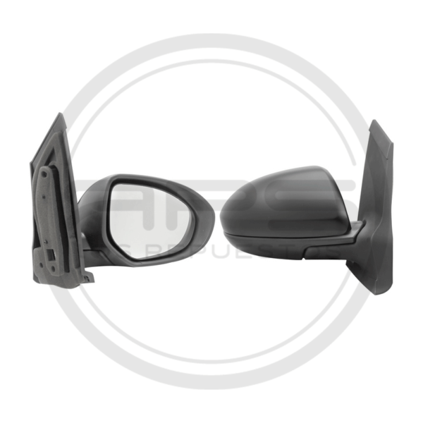 ESPEJO PUERTA DERECHA BLANCO/NEGRO ELECTRICO MAZDA 2 MODELO 2008 AL 2015