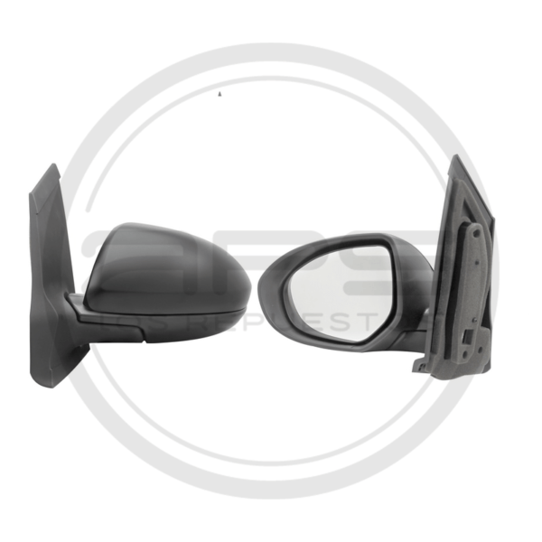 ESPEJO PUERTA IZQUIERDA BLANCO/NEGRO ELECTRICO MAZDA 2 MODELO 2008 AL 2015