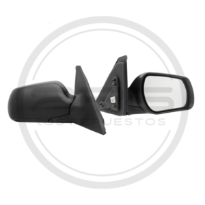 ESPEJO PUERTA DERECHA NEGRO ELECTRICO MAZDA 3 MODELO 2006