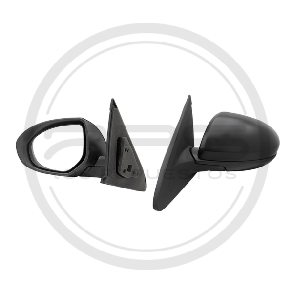 ESPEJO PUERTA IZQUIERDA NEGRO ELECTRICO MAZDA 3 MODELO 2012 AL 2015