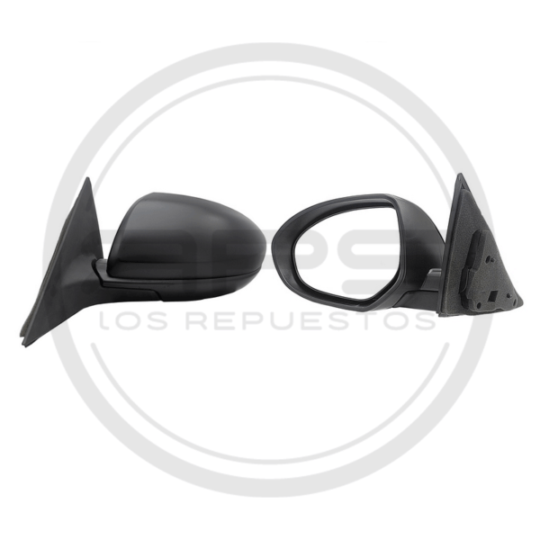 ESPEJO PUERTA IZQUIERDA NEGRO ELECTRICO MAZDA 6 MODELO 2010 AL 2013