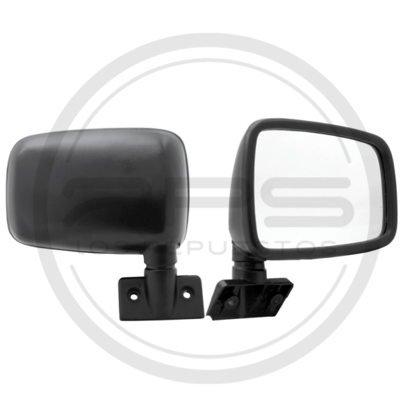 ESPEJO PUERTA DERECHA NEGRO MAZDA B-2000 MODELO 1987