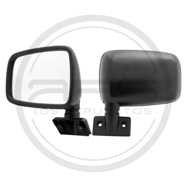 ESPEJO PUERTA IZQUIERDA NEGRO MAZDA B-2000 MODELO 1987