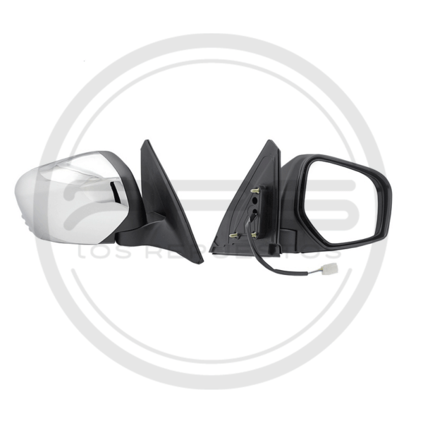ESPEJO PUERTA DERECHA CROMADO ELECTRICO MITSUBISHI L200 SPORTERO MODELO 2007 AL 2014