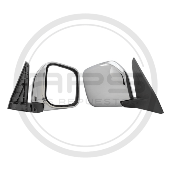 ESPEJO PUERTA DERECHA CROMADO MANUAL MITSUBISHI MONTERO PAJERO V33 MODELO 1992 AL 2012
