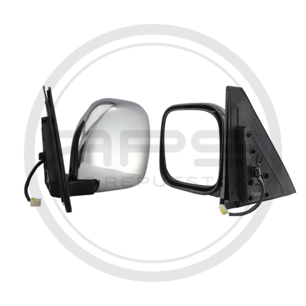 ESPEJO PUERTA IZQUIERDA CROMADO ELECTRICO MITSUBISHI MONTERO V73 MODELO 2003 AL 2007