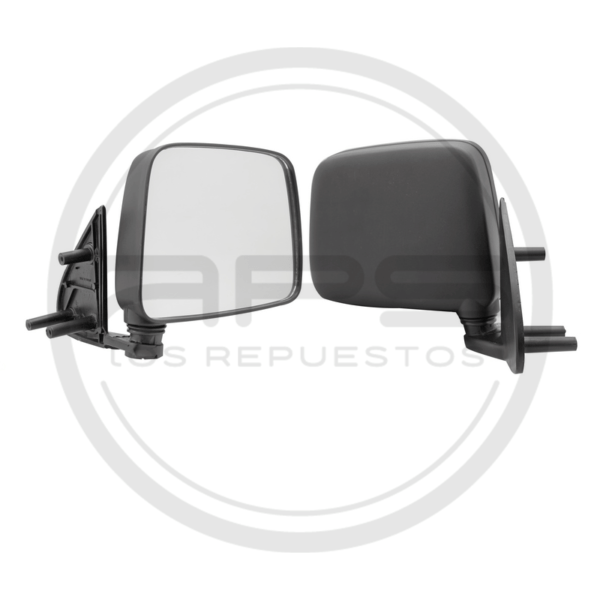 ESPEJO PUERTA DERECHA NEGRO MANUAL NISSAN D-21/D-22 MODELO 1993