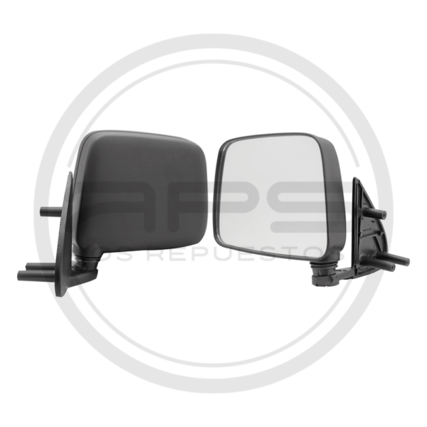 ESPEJO PUERTA IZQUIERDA NEGRO MANUAL NISSAN D-21/D-22 MODELO 1993