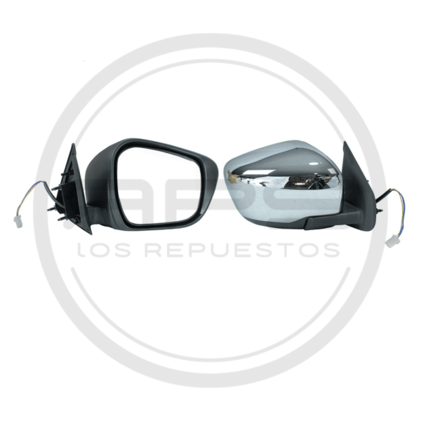 ESPEJO PUERTA DERECHA CROMADO ELECTRICO NISSAN FRONTIER NP300 MODELO 2015