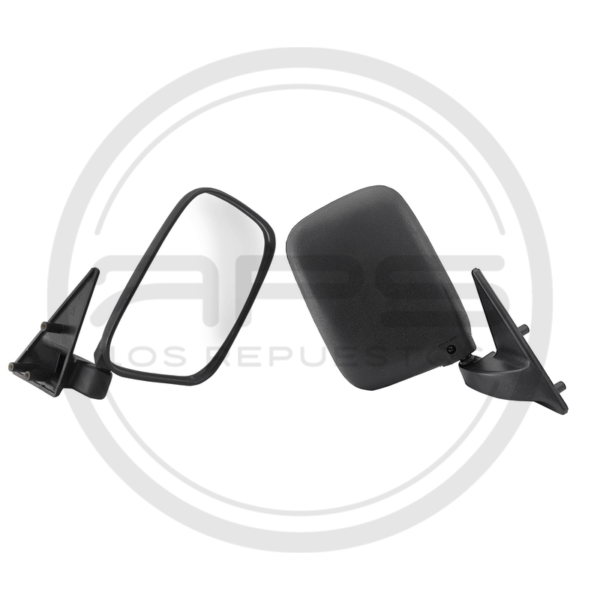 ESPEJO PUERTA DERECHA NEGRO MANUAL NISSAN URVAN MODELO 1987