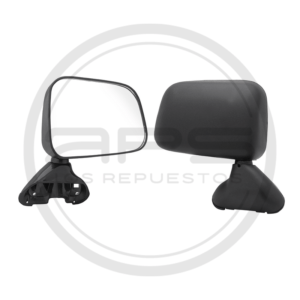 ESPEJO PUERTA DERECHA NEGRO MANUAL 4X2 TOYOTA HILUX MODELO 1992 AL 1996