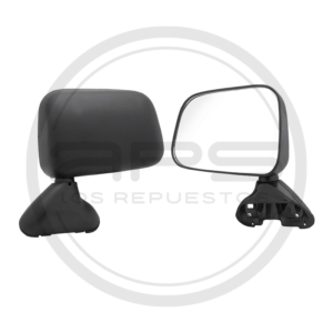 ESPEJO PUERTA IZQUIERDA NEGRO MANUAL 4X2 TOYOTA HILUX MODELO 1992 AL 1996