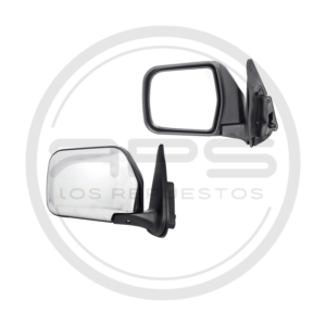 ESPEJO PUERTA IZQUIERDA CROMADO MANUAL TOYOTA HILUX MODELO 2001 AL 2005