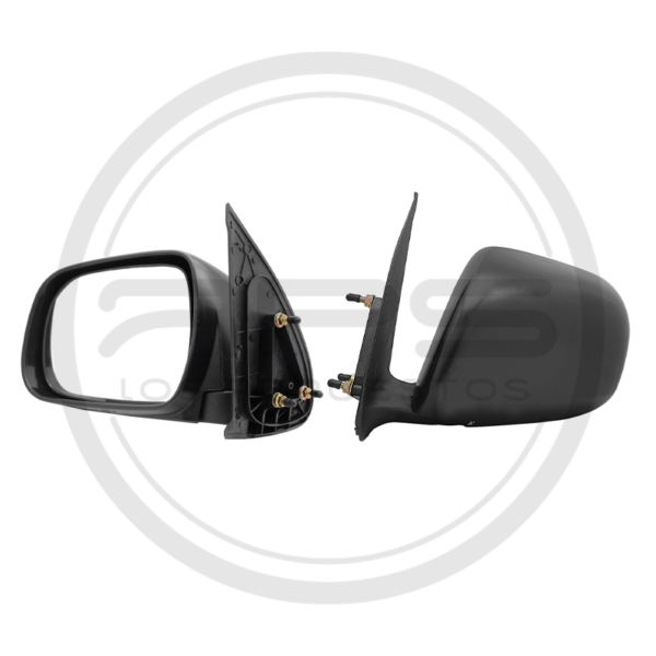ESPEJO PUERTA IZQUIERDA NEGRO MANUAL TOYOTA HILUX MODELO 2006 AL 2011