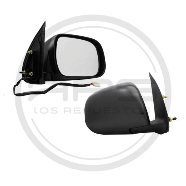 ESPEJO PUERTA DERECHA NEGRO ELECTRICO TOYOTA HILUX MODELO 2006 AL 2011