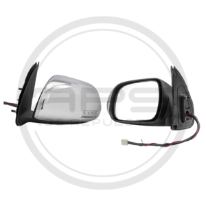 ESPEJO PUERTA IZQUIERDA CROMADO ELECTRICO CON LED TOYOTA HILUX MODELO 2006 AL 2011