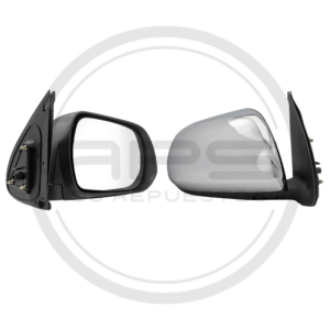 ESPEJO PUERTA DERECHA CROMADO MANUAL TOYOTA HILUX MODELO 2012