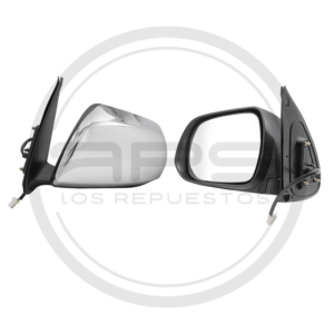 ESPEJO PUERTA IZQUIERDA CROMADO ELECTRICO TOYOTA HILUX MODELO 2012