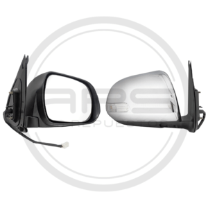 ESPEJO PUERTA DERECHA CROMADO ELECTRICO CON LUZ TOYOTA HILUX/FORTUNER MODELO 2012