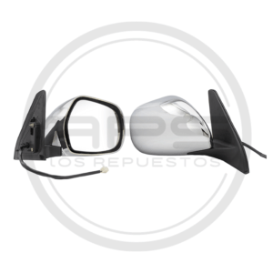 ESPEJO PUERTA DERECHO CROMADO ELECTRICO TOYOTA LAND CRUISER PRADO FJ120 MODELO 2005 AL 2010