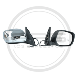 ESPEJO PUERTA DERECHA CROMADO ELECTRICO CON LED TOYOTA LAND CRUISER PRADO FJ150 MODELO 2010 AL 2013